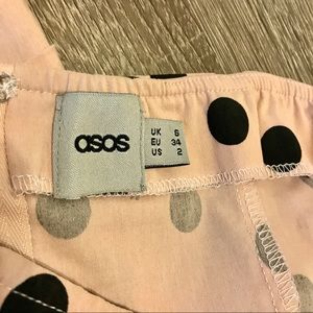 NWOT ASOS Polka Dot Bodycon Minidress - Picture 5 of 6